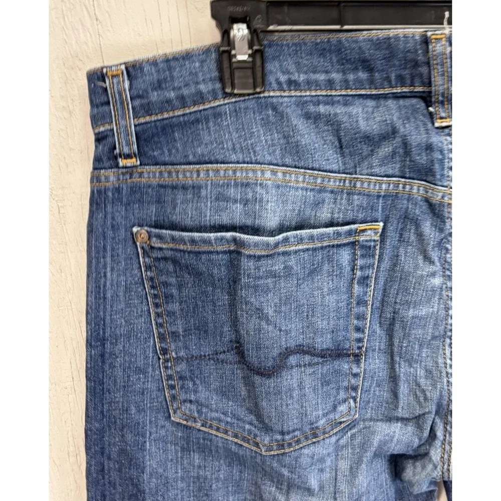 Mens Seven 7 For All Mankind Jeans Pants Standard Size 34x28 Button Fly 7FAM